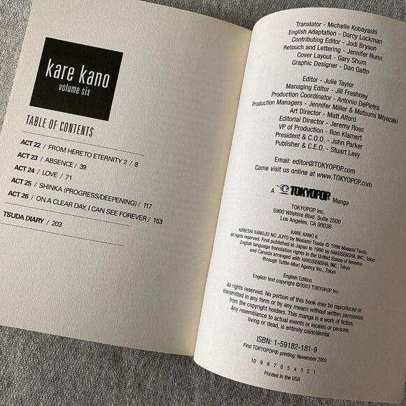 Kare Kano: His and Her Circumstances Vol. 6 Masami Tsuda Paperback Manga - Picture 7 of 9